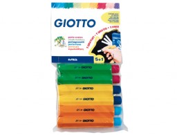 5+1 portatizas plástico Giotto Robercolor